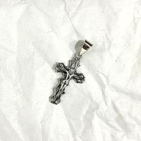 Handcrafted Classic Cross 925 Sterling Silver Necklace